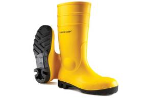 Kalosze męskie buty gumowe Protomasto żółte Dunlop rozmiar 38