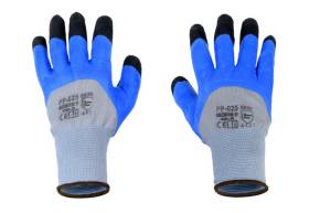 Rękawice z pianki nitrylowej Blue Fix wzmacniane lateksem rozmiar 9