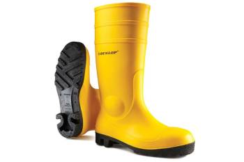 Kalosze męskie buty gumowe Protomasto żółte Dunlop rozmiar 46