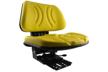 Siedzenie dzielone PVC URSUS C-330 C-360 MF  żółte