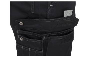 Spodnie robocze Original Light czarne Rozmiar XL z paskiem