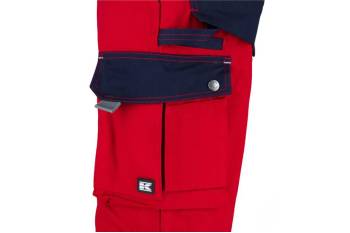 Spodnie robocze Original czerwono granatowe Rozmiar M