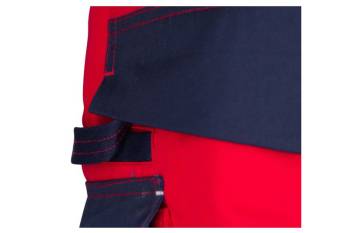 Spodnie robocze Original czerwono granatowe Rozmiar XL