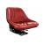 Siedzenie amortyzowane jednoczęściowe czerwone C-330 C-360  ST-C11 Akkomsan 50671060
