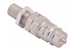 Szybkozłącze hydrauliczne wtyczka long z eliminatorem ciśnienia M18x1.5 gwint zew. EURO (9100818W) (ISO 7241-A) Waryński