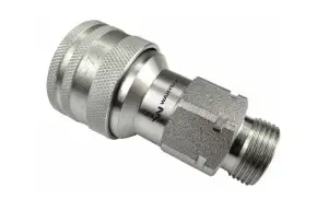 Szybkozłącze hydrauliczne gniazdo M22x1.5 gwint zewnętrzny EURO (9100822G) (ISO 7241-A) Waryński  (opakowanie 10szt)