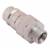 Szybkozłącze hydrauliczne wtyczka z eliminatorem ciśnienia M18x1.5 gwint zew. EURO (9100818W) (ISO 7241-A) Waryński